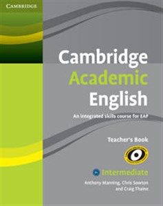 Obrazek Cambridge Academic English B1+ Intermediate Teacher's Book