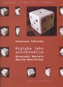 Krytyka ja... - Katarzyna Taborska -  books from Poland