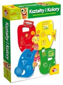 Picture of Kształty i kolory Zabawa kolorowymi puzzlami z motylkiem