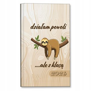 Picture of Kalendarz 2026 A6 tygodniowy Leniwiec z klasą