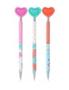 Picture of Długopis automatyczny Serce2 niebieski mix