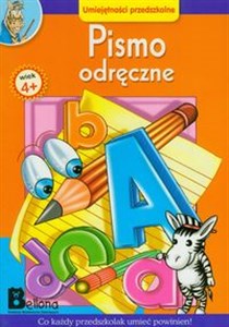 Obrazek Pismo odręczne 4+ Co każdy przedszkolak umieć powinien!