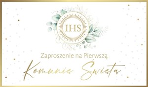 Picture of Zaproszenie Komunia (10szt)