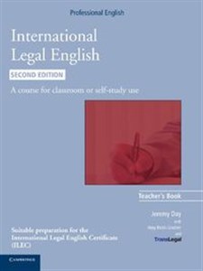 Obrazek International Legal English Teacher's Book