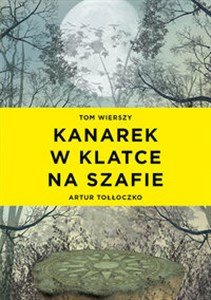 Obrazek Kanarek w klatce na szafie