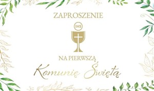 Picture of Zaproszenie Komunia (10szt)