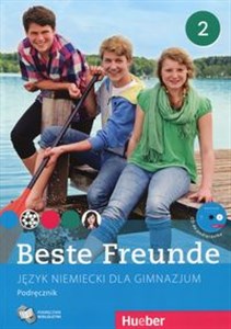 Obrazek Beste Freunde 2 Język niemiecki Podręcznik wieloletni z płytą CD Gimnazjum