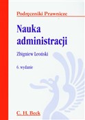 polish book : Nauka admi... - Zbigniew Leoński