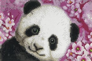 Picture of Diamentowa mozaika - Panda 20x30cm
