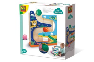 Obrazek Tor Krokodyl z drewnianą piłką