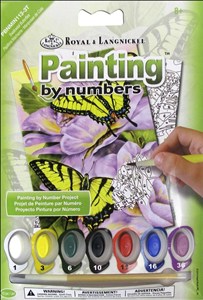 Obrazek Numerkowe malowanie Mini - Motyle