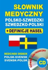 Obrazek Słownik medyczny polsko-szwedzki szwedzko-polski + definicje haseł + CD (słownik elektroniczny) Medicinsk Ordbok Polsk-Svensk Svensk-Polsk