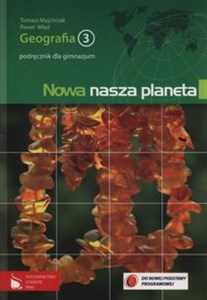 Obrazek Nowa nasza planeta 3 Geografia Podręcznik Gimnazjum