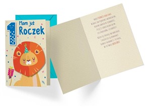 Picture of Karnet B6 DK-856 Roczek lew