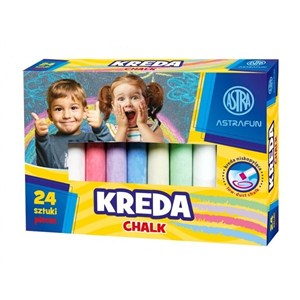 Obrazek Kreda Tablicowa Astra Fun - 24 szt