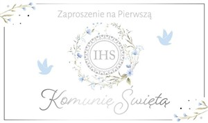 Picture of Zaproszenie Komunia (10szt)