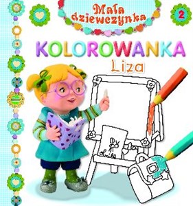 Obrazek Liza Mała dziewczynka Kolorowanka