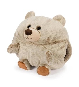 Picture of Poduszka miś i pluszowy ogrzewacz do dłoni