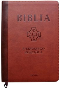 Picture of Biblia pierwszego Kościoła z paginat. kasztanowa