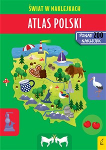 Picture of Atlas Polski Świat w naklejkach