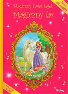 Obrazek Magiczny świat bajek Magiczny las brokatowe naklejki