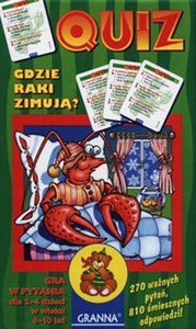 Obrazek Quiz Gdzie raki zimują?