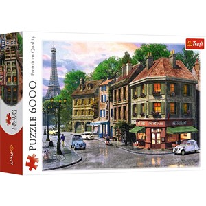Picture of Puzzle Uliczka Paryża 6000