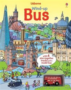 Picture of Wind-up bus book with slot-together tracks
