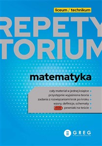 Picture of Matematyka Repetytorium 2023 Liceum Technikum