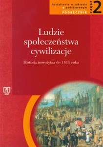Picture of Ludzie społeczeństwa cywilizacje podręcznik część 2 Szkoła ponadgimnazjalna