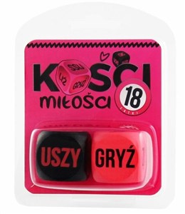 Obrazek Kości Miłości 18 latki (różowo-czarne)