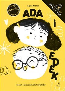 Obrazek Ada i Edek Zeszyt o uczuciach dla trzylatków