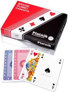 Picture of Karty do gry Piatnik 2 talie standard podwójne