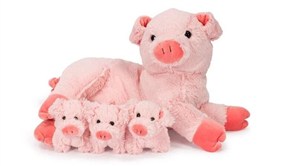 Picture of Mama świnka z 3 młodymi świnkami