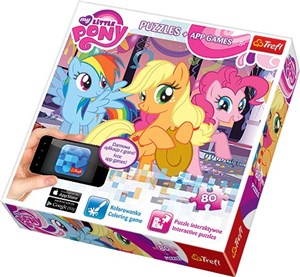 Picture of Puzzle My Little Pony Przyjęcie 80 + Aplikacje