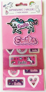 Picture of Naprasowanki i naklejki imienne - Emilia