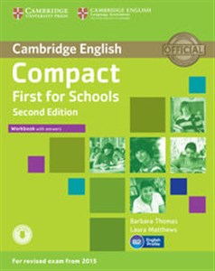 Picture of Compact First for Schools Workbook with Answers + Audio