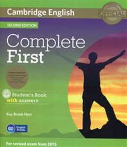 Obrazek Complete First Student's Book with answers + 3CD