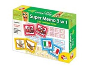 Picture of Super Memo 3 w 1 3 gry rozwijające pamięć