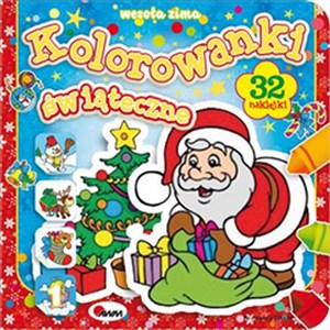 Obrazek Kolorowanki świąteczne Wesoła zima