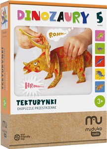 Obrazek Puzzle 3D Tekturynki Dinozaury