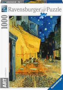Picture of Puzzle 1000 Art Taras kawiarni w nocy