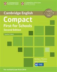 Obrazek Compact First for Schools Teacher's Book