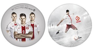 Picture of Piłka PZPN szara 23 cm TREFL