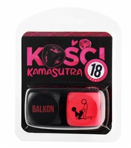 Obrazek Kości Kamasutra 18-latki (różowo-czarne)