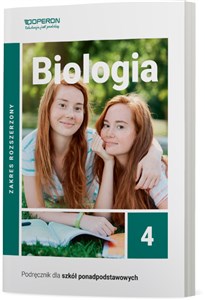 Obrazek Biologia 4 Podręcznik Zakres rozszerzony Szkoła ponadpodstawowa