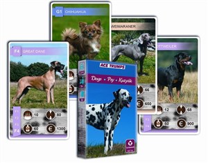 Obrazek Animal Trumps Dogs Karty do gry