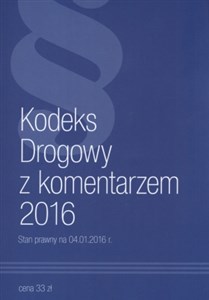Picture of Kodeks Drogowy z komentarzem 2016