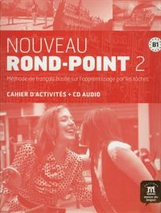 Obrazek Nouveau Rond-Point 2 B1 Zeszyt ćwiczeń + CD