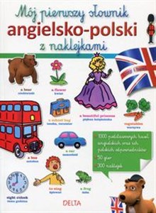 Obrazek Mój pierwszy słownik angielsko-polski z naklejkami